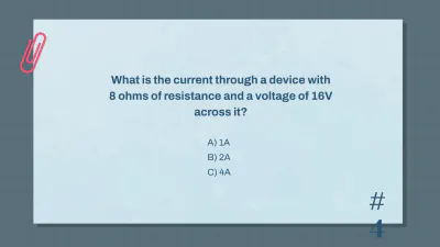 Free Ohm's Law to Edit Online