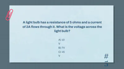 Free Ohm's Law to Edit Online