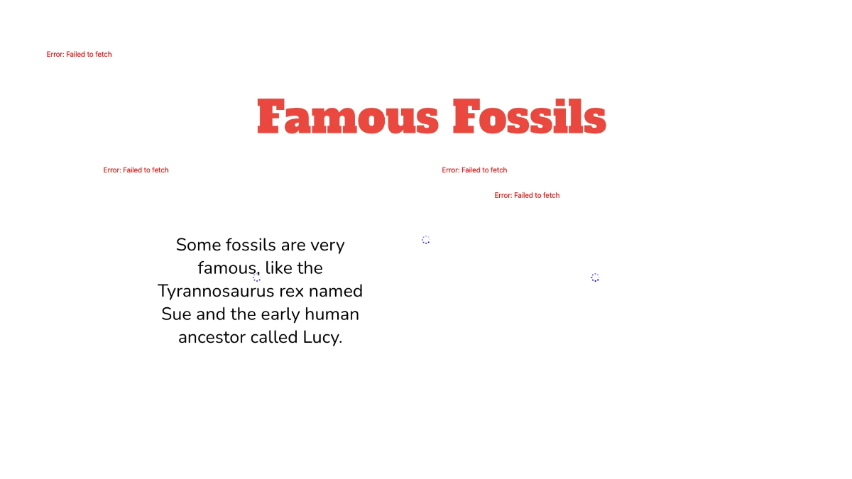 Free Introduction to Fossils Template to Edit Online