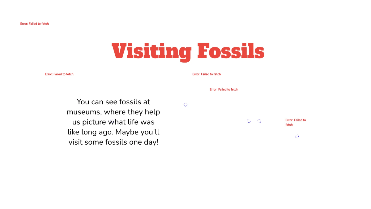 Free Introduction to Fossils Template to Edit Online