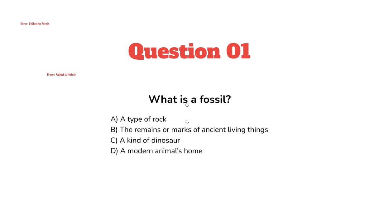 Free Introduction to Fossils Template to Edit Online