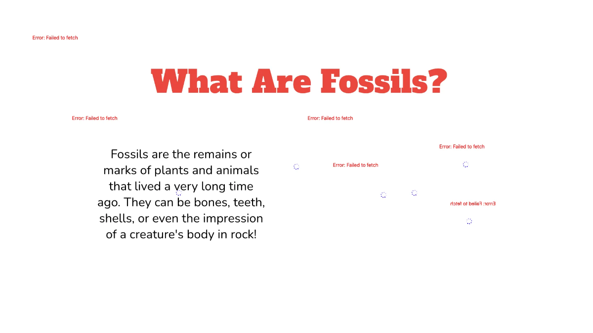 Free Introduction to Fossils Template to Edit Online