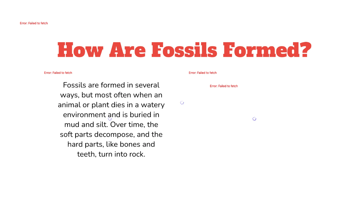 Free Introduction to Fossils Template to Edit Online
