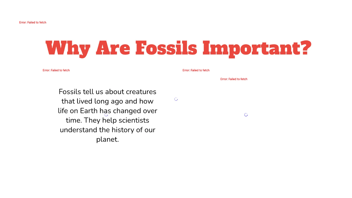 Free Introduction to Fossils Template to Edit Online