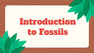 Free Introduction to Fossils to Edit Online
