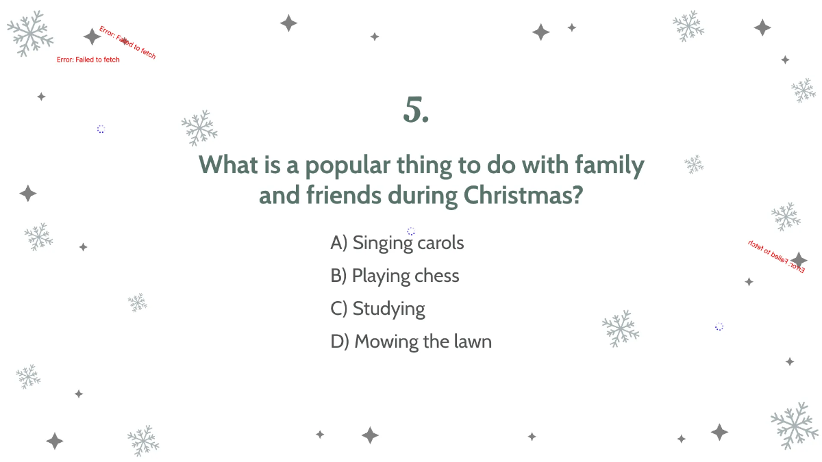 Free Christmas Template to Edit Online