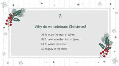 Free Christmas to Edit Online