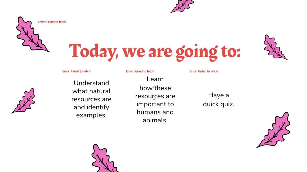 Free Natural Resources Template to Edit Online