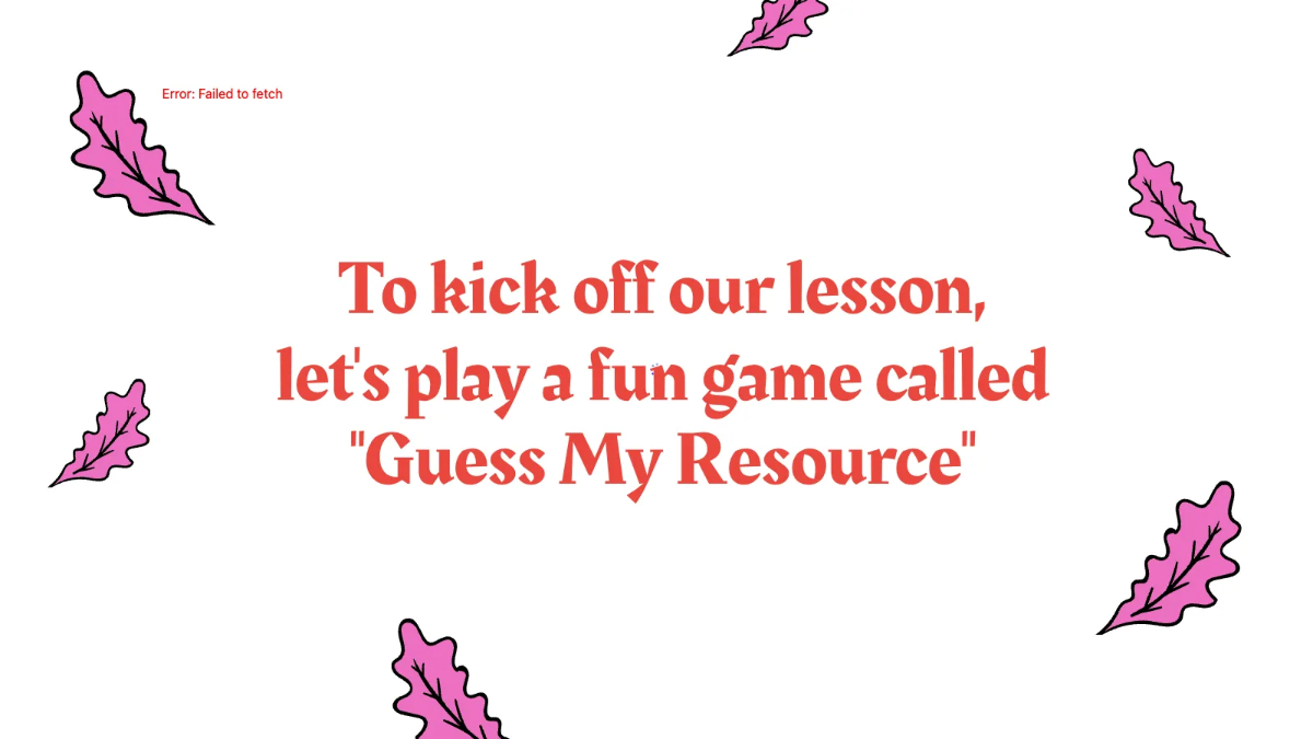 Free Natural Resources Template to Edit Online