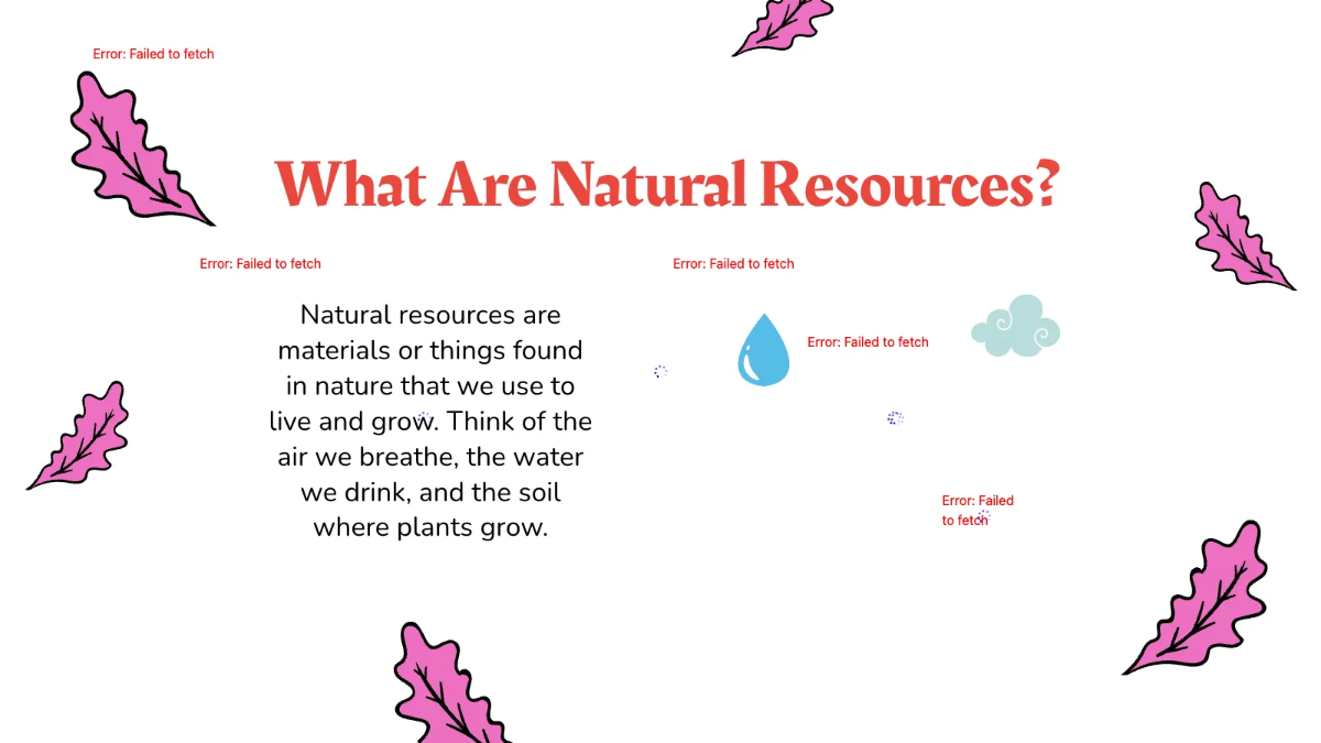Free Natural Resources Template to Edit Online