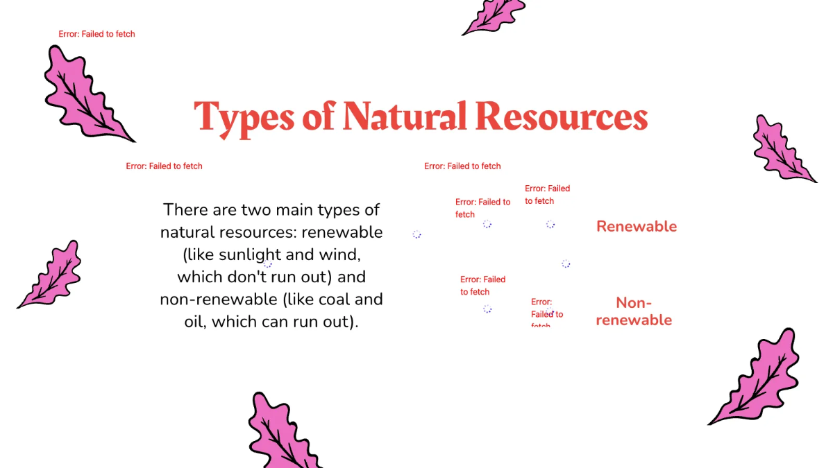 Free Natural Resources Template to Edit Online