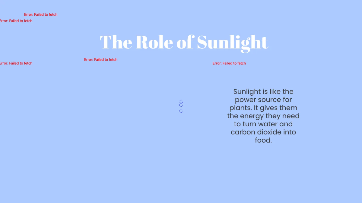 Free How Do Plants Make Food? Template to Edit Online