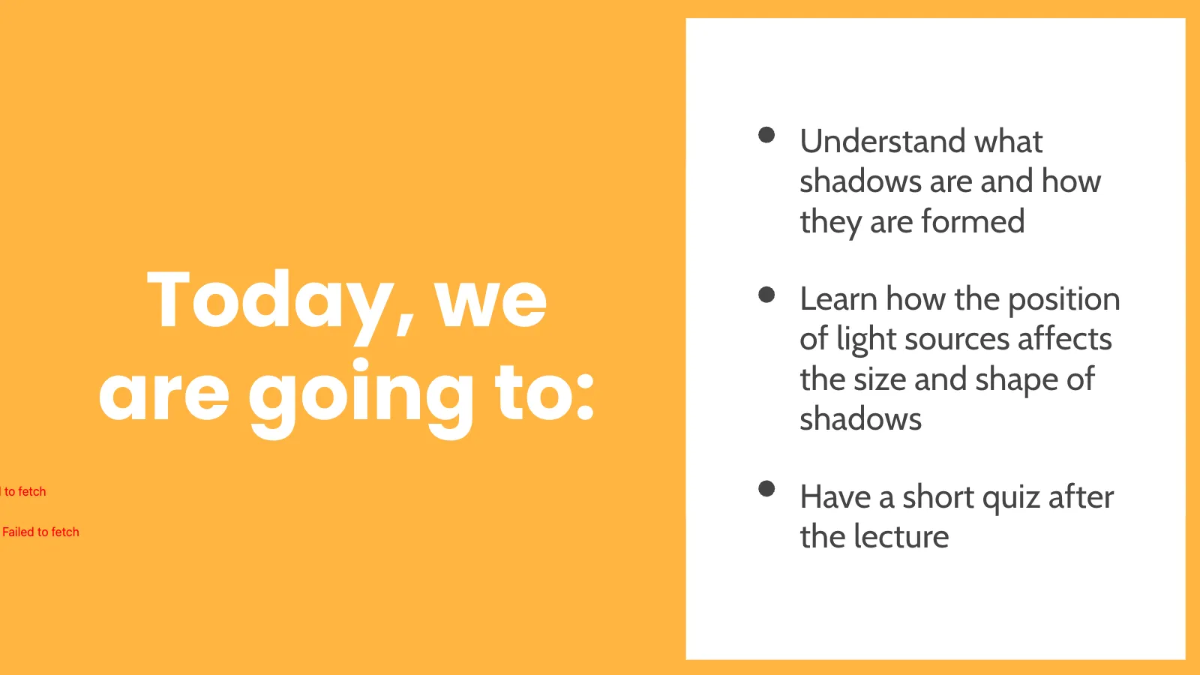 Free Shadows Template to Edit Online