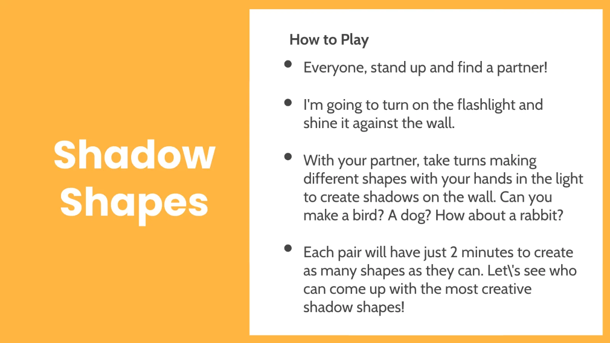 Free Shadows Template to Edit Online