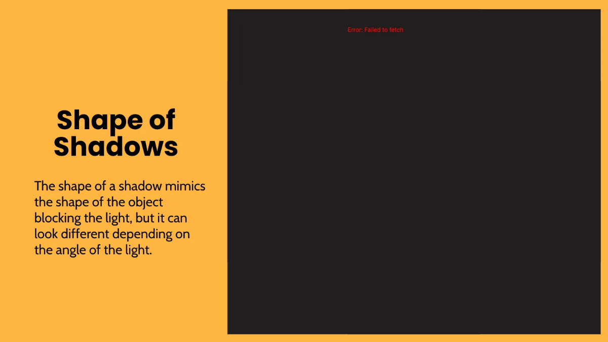 Free Shadows Template to Edit Online
