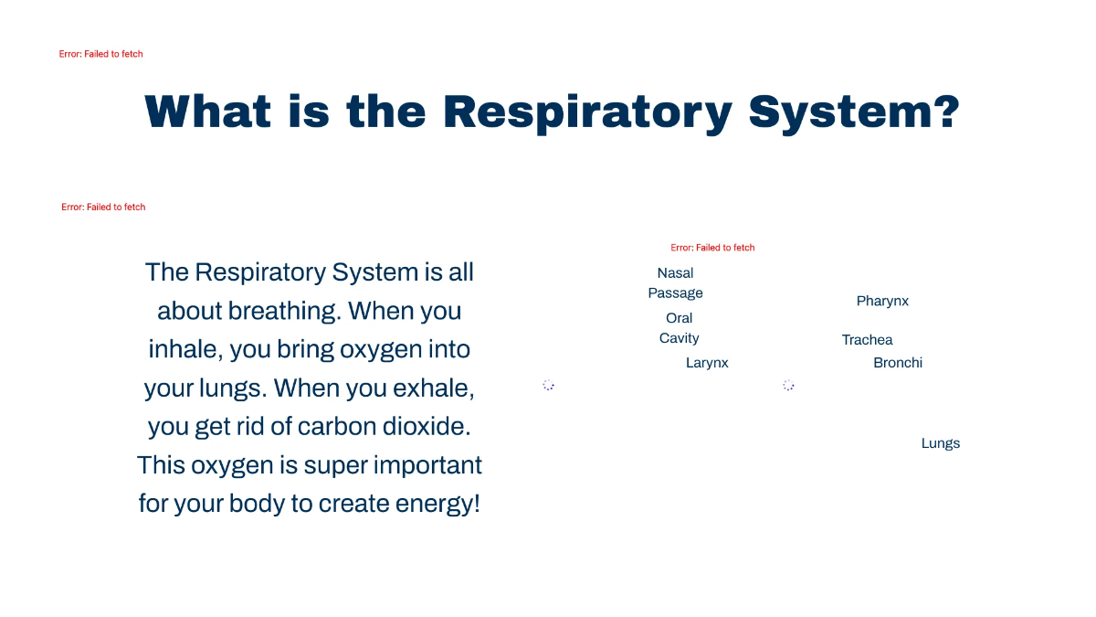 Free Body Systems: Circulation and Respiration Template to Edit Online