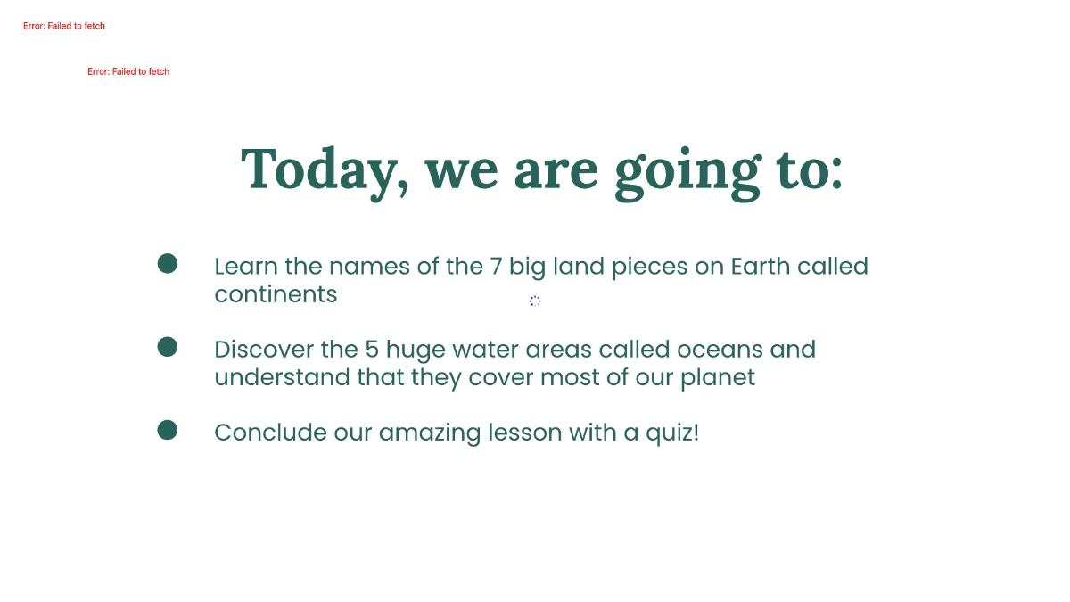 Free Continents and Oceans Template to Edit Online