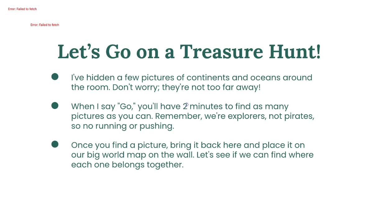 Free Continents and Oceans Template to Edit Online