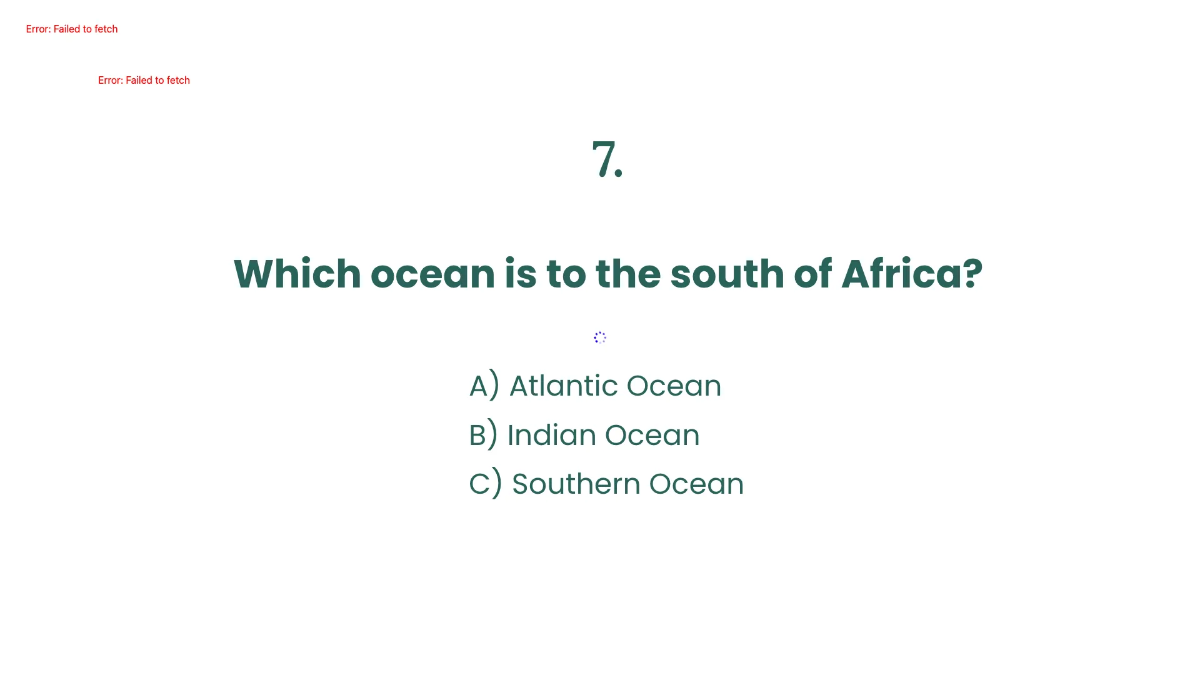 Free Continents and Oceans Template to Edit Online