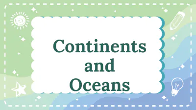 Free Continents and Oceans to Edit Online