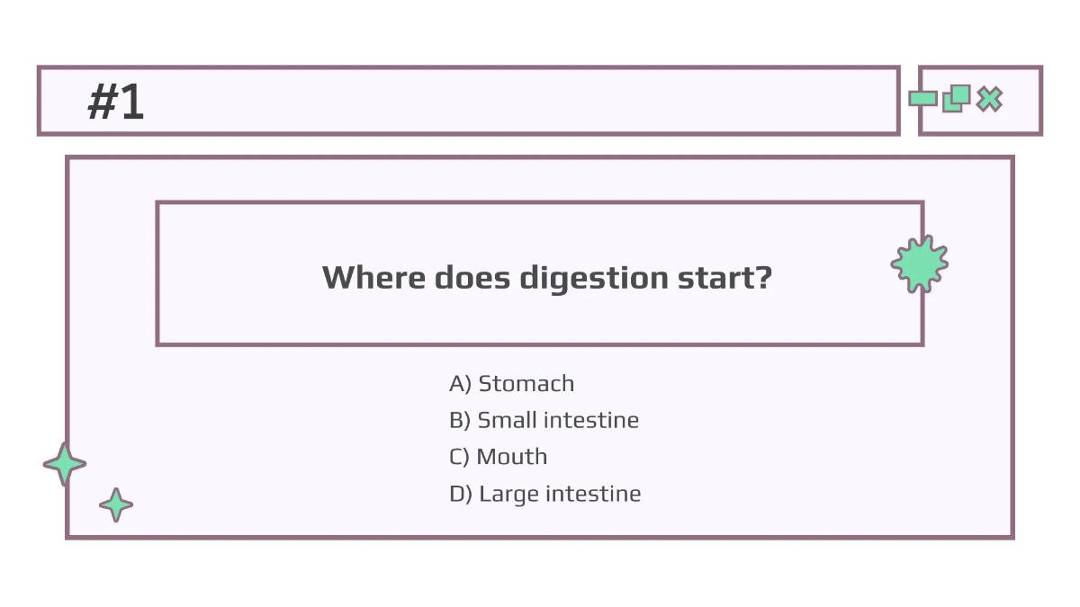 Free Body Systems:Digestion Template to Edit Online