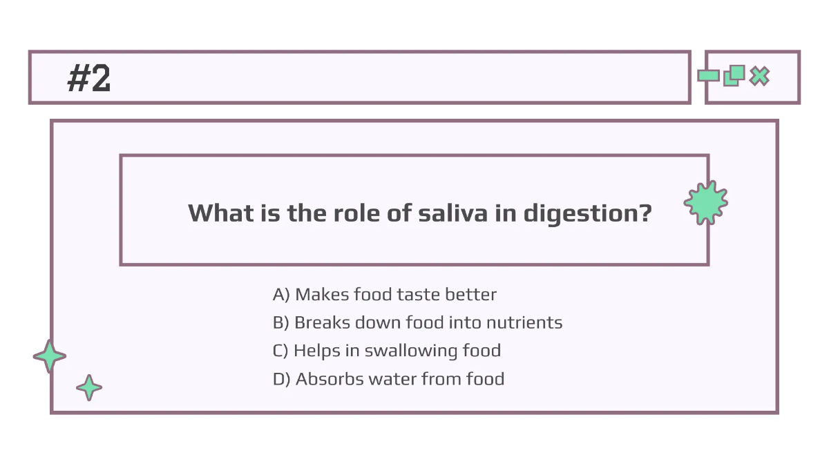 Free Body Systems:Digestion Template to Edit Online