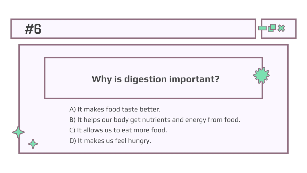 Free Body Systems:Digestion Template to Edit Online