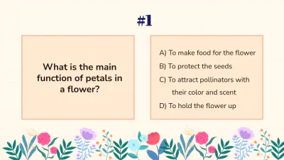 Free Identify Flower Parts and Their Functions to Edit Online