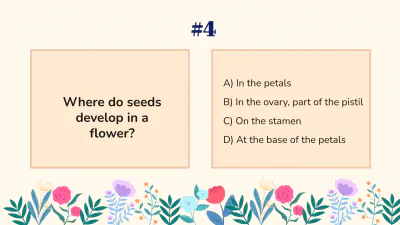 Free Identify Flower Parts and Their Functions to Edit Online