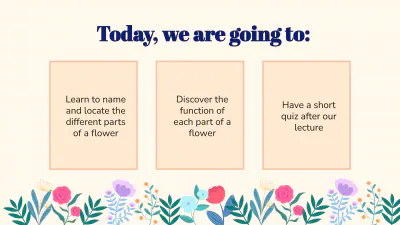 Free Identify Flower Parts and Their Functions to Edit Online