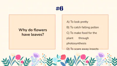 Free Identify Flower Parts and Their Functions to Edit Online