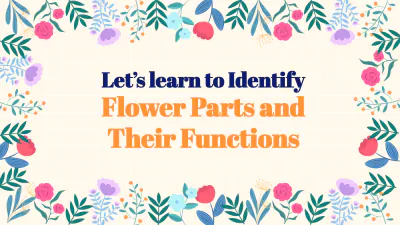 Free Identify Flower Parts and Their Functions to Edit Online