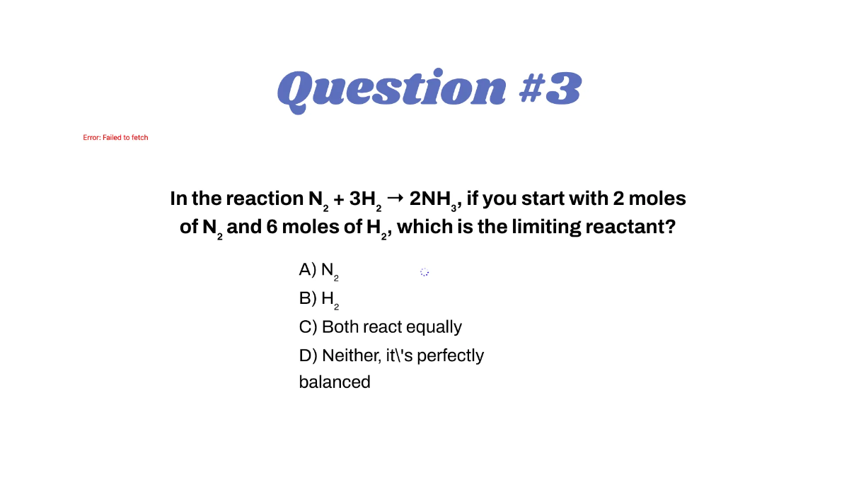 Free Stoichiometry Template to Edit Online