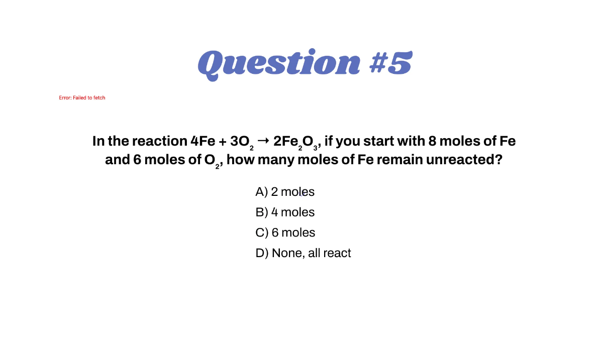 Free Stoichiometry Template to Edit Online