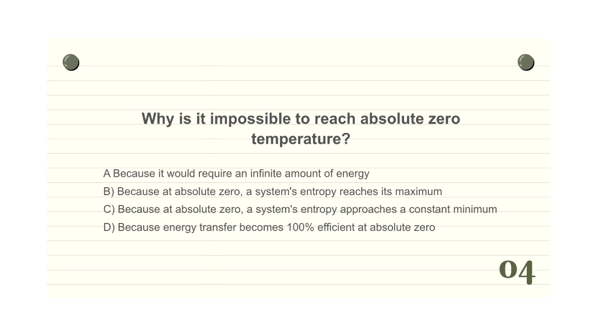 Free Laws of Thermodynamics Template to Edit Online