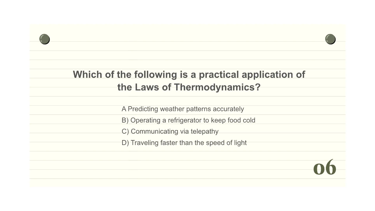 Free Laws of Thermodynamics Template to Edit Online