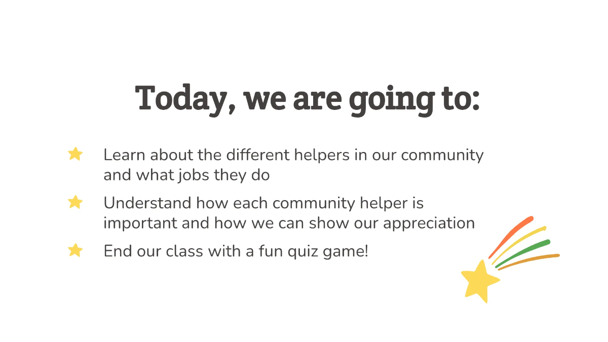 Free Community Helpers and Their Roles Template to Edit Online