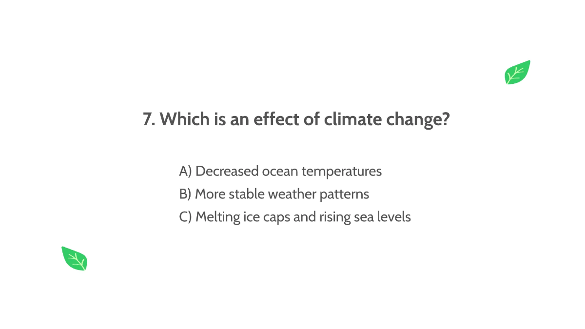 Free Global Environmental Issues Template to Edit Online