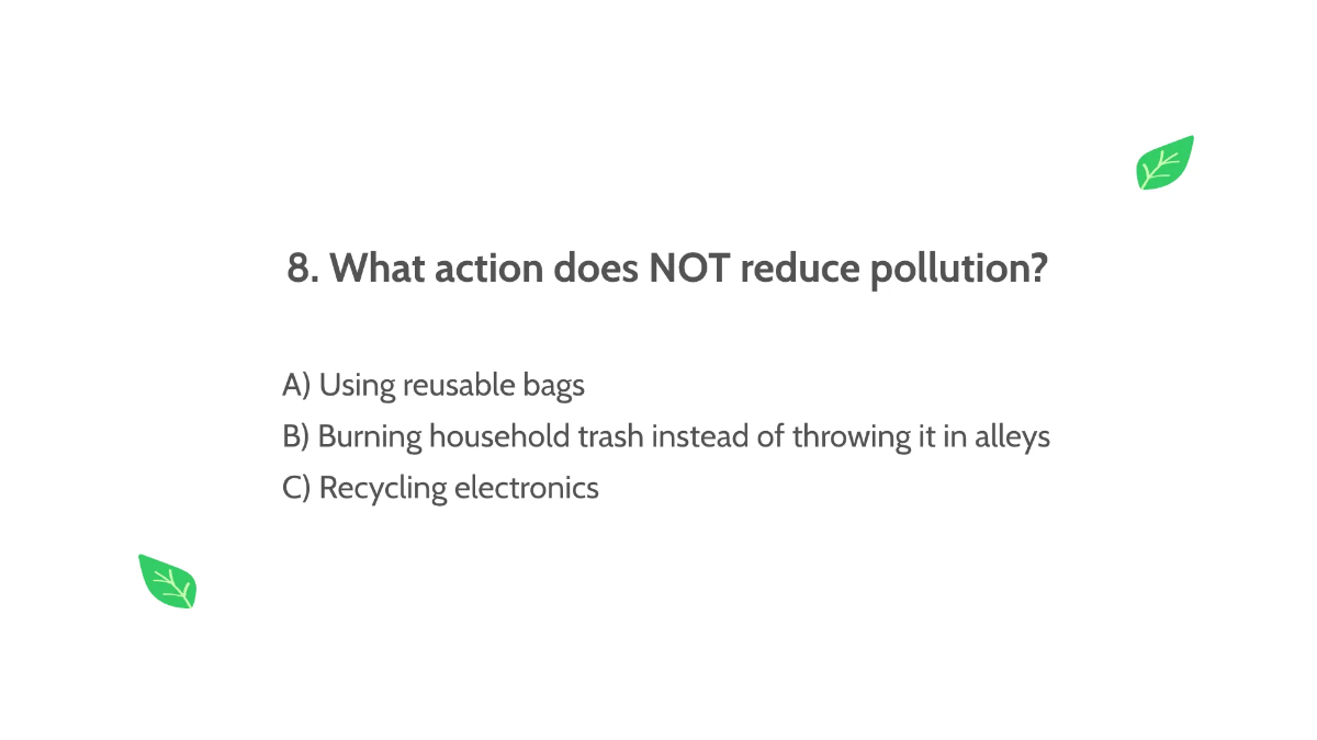 Free Global Environmental Issues Template to Edit Online