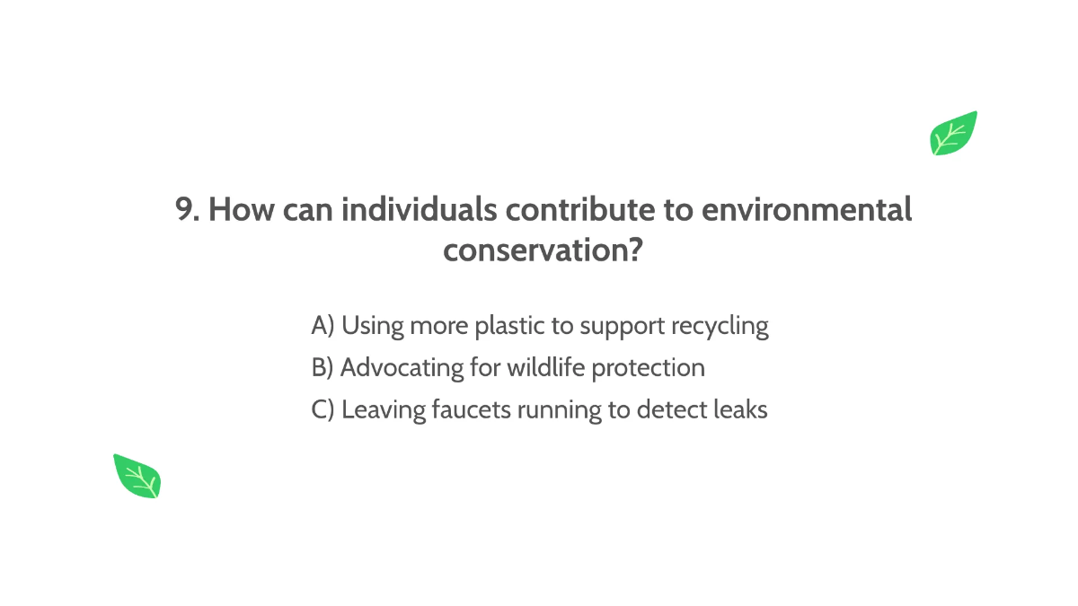 Free Global Environmental Issues Template to Edit Online