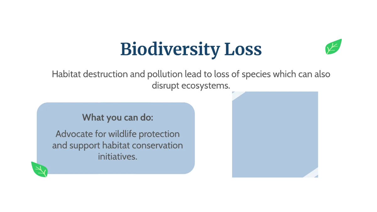 Free Global Environmental Issues Template to Edit Online