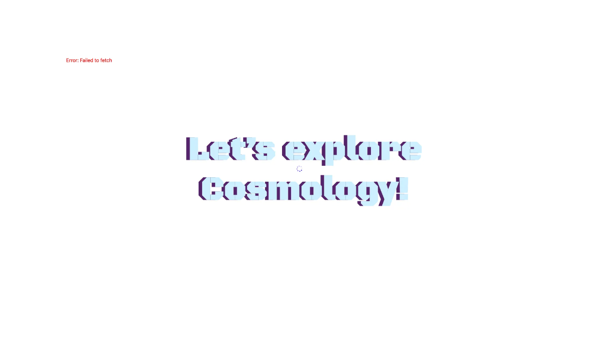 Free Cosmology Template to Edit Online