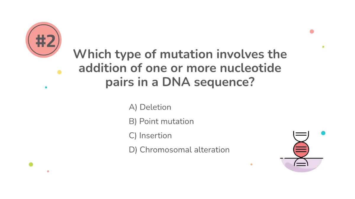 Free Mutations and Genetic Disorders Template to Edit Online