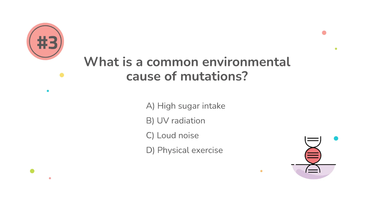 Free Mutations and Genetic Disorders Template to Edit Online
