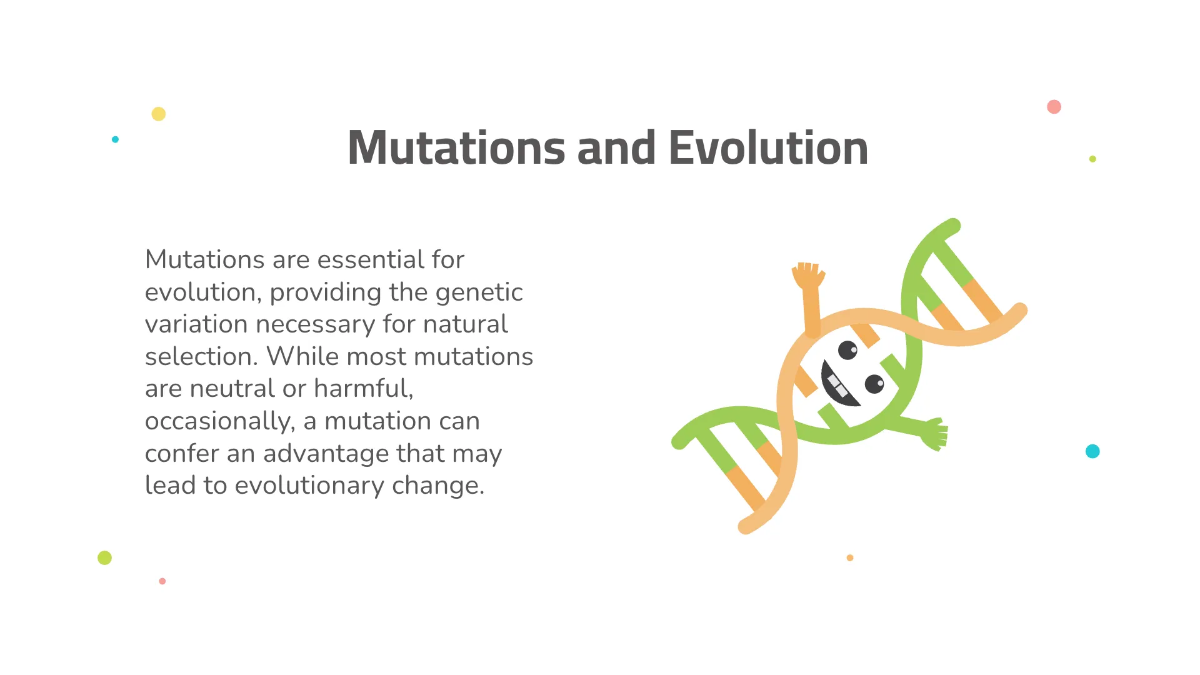 Free Mutations and Genetic Disorders Template to Edit Online