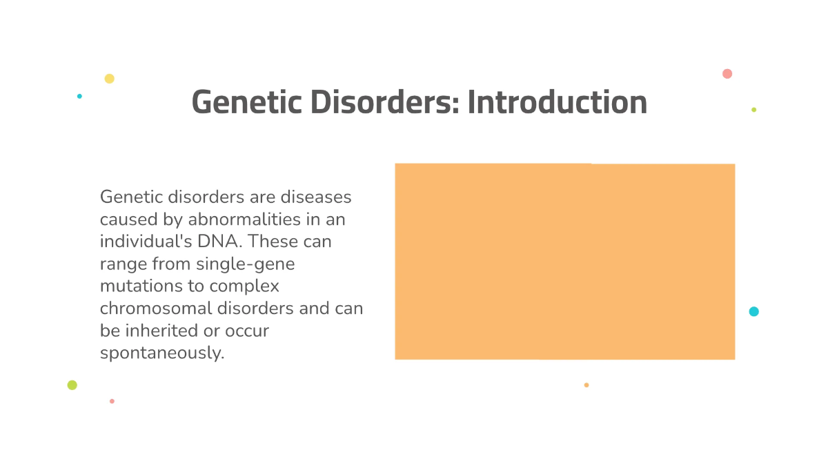 Free Mutations and Genetic Disorders Template to Edit Online