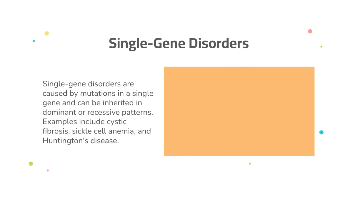 Free Mutations and Genetic Disorders Template to Edit Online