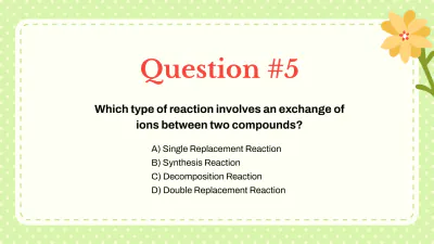 Free Types of Chemical Reactions to Edit Online
