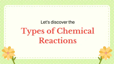 Free Types of Chemical Reactions to Edit Online
