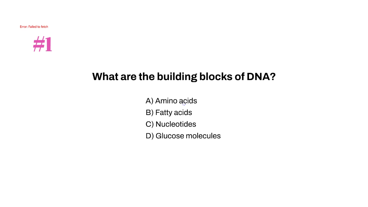 Free DNA Structure and Replication Template to Edit Online